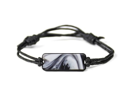 Classic ResinArt Bracelet - Cheyanne (Black & White, 646890) Online Sale