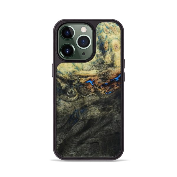 iPhone 13 Pro Wood+Resin Phone Case - Cristina (Wood Burl, 649129) Cheap