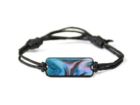 Classic ResinArt Bracelet - Lori (Teal & Gold, 648010) on Sale