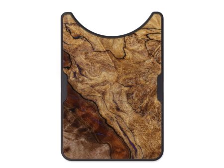 Alloy Wood+Resin Wallet - Kenny (Wood Burl, 647416) For Sale