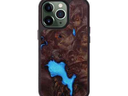 iPhone 13 Pro Wood+Resin Phone Case - Jerome (Wood Burl, 649133) Hot on Sale