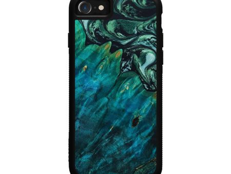 iPhone SE Wood+Resin Phone Case - Gideon (Artist Pick, 647776) Fashion