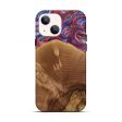 iPhone 13 Wood+Resin Live Edge Phone Case - Ariana (Purple, 649161) Hot on Sale