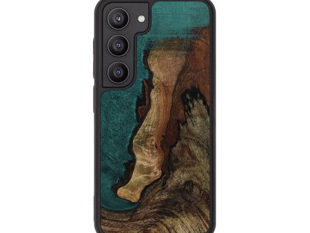 Galaxy S23 Wood+Resin Phone Case - Wilma (Wood Burl, 649134) Online now