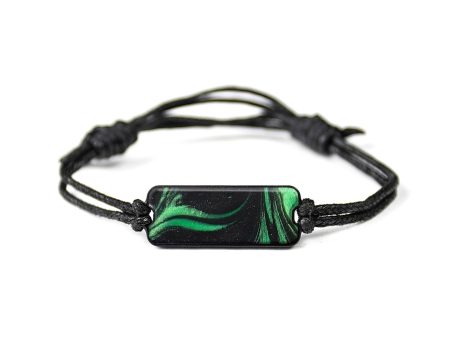 Classic ResinArt Bracelet - Angelica (Green, 647995) For Cheap