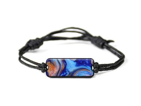 Classic ResinArt Bracelet - Chelsea (Teal & Gold, 646864) Online Hot Sale