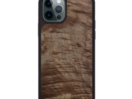 iPhone 12 Pro Max Wood+Resin Phone Case - Jerome (Wood Burl, 649138) Online Hot Sale