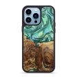 iPhone 14 Pro Max Wood+Resin Phone Case - Beckett (Green, 649173) on Sale