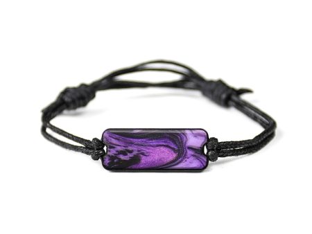 Classic ResinArt Bracelet - Annette (Purple, 648799) For Cheap