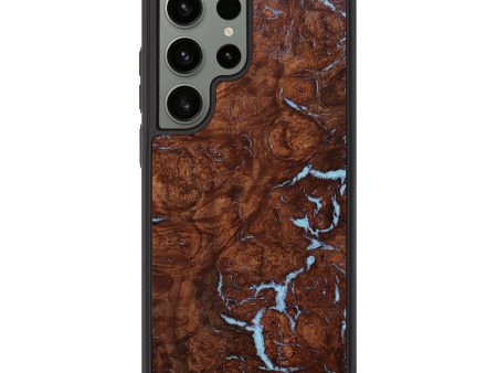 Galaxy S23 Ultra Wood+Resin Phone Case - Haisley (Wood Burl, 649131) Hot on Sale