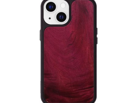 iPhone 13 Wood+Resin Phone Case - Zachary (Wood Burl, 649136) on Sale