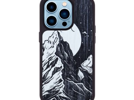 iPhone 14 Pro Wood+Resin Phone Case - Caitlin (MNTNS, 645771) For Sale