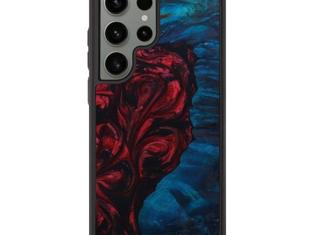 Galaxy S23 Ultra Wood+Resin Phone Case - Addie (Artist Pick, 645676) For Sale