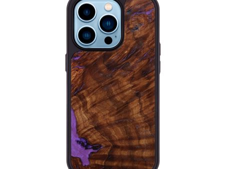 iPhone 14 Pro Burl Wood Phone Case - Mickey (Wood Burl, 643585) Online Hot Sale