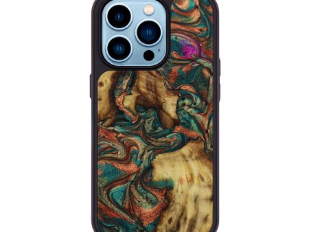 iPhone 14 Pro Wood+Resin Phone Case - Braydon (Artist Pick, 646217) For Cheap