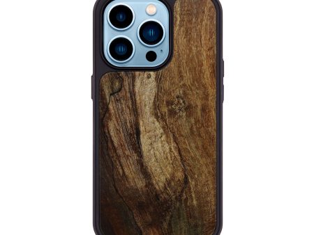 iPhone 14 Pro Wood+Resin Phone Case - Yvonne (Wood Burl, 648320) Online