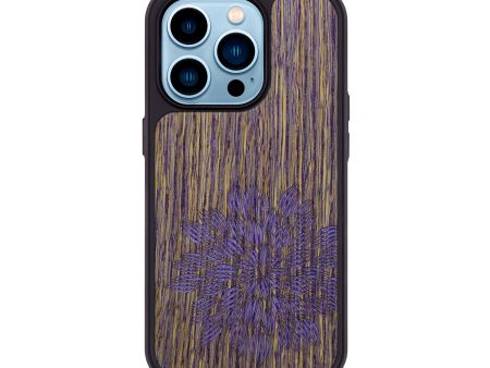 iPhone 14 Pro Wood+Resin Phone Case - Sheila (Pattern, 643536) Hot on Sale