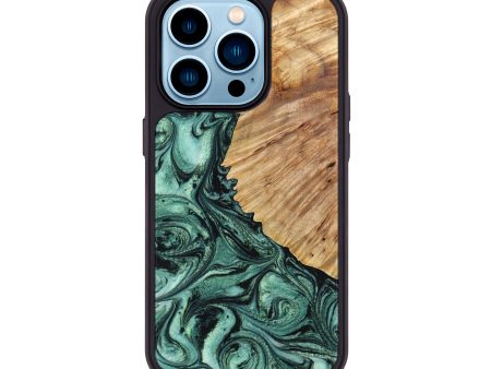 iPhone 14 Pro Wood+Resin Phone Case - Blair (Artist Pick, 647334) on Sale