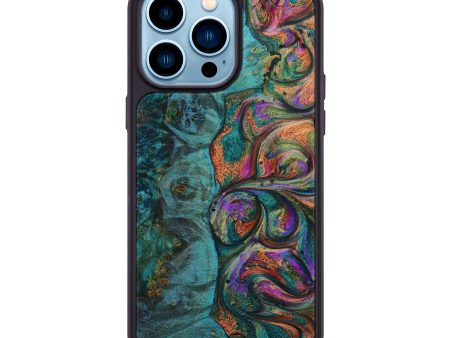 iPhone 14 Pro Max Wood+Resin Phone Case - Abel (Artist Pick, 646418) Hot on Sale