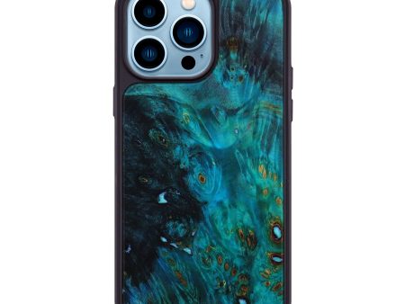 iPhone 14 Pro Max Burl Wood Phone Case - Tracy (Wood Burl, 643590) For Sale