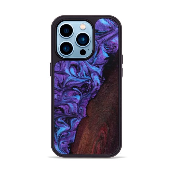 iPhone 14 Pro Wood+Resin Phone Case - Bethany (Artist Pick, 645929) Online Hot Sale