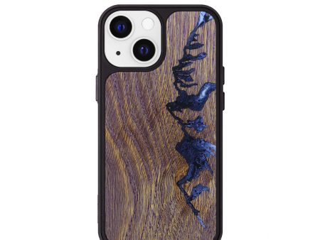 iPhone 13 mini Wood+Resin Phone Case - Camille (Pattern, 645334) Online now