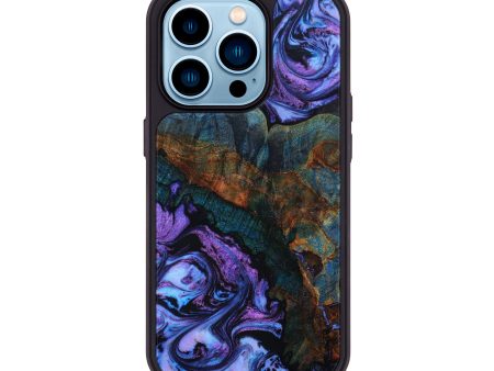 iPhone 14 Pro Wood+Resin Phone Case - Wade (Artist Pick, 646770) Hot on Sale