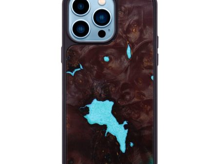 iPhone 14 Pro Max Burl Wood Phone Case - Camron (Wood Burl, 643594) Sale