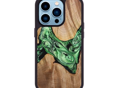 iPhone 14 Pro Wood+Resin Phone Case - Billie (Artist Pick, 647330) Online Sale