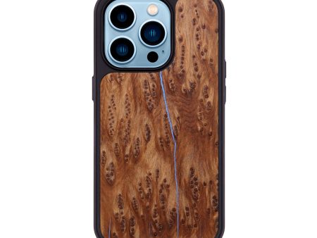 iPhone 14 Pro Burl Wood Phone Case - Fred (Wood Burl, 644705) on Sale