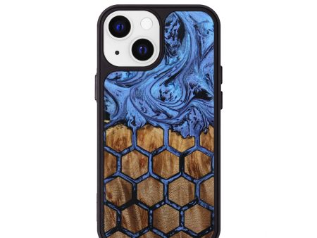 iPhone 13 mini Wood+Resin Phone Case - Darren (Pattern, 643874) For Sale