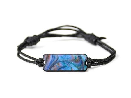 Classic ResinArt Bracelet - Craig (Teal & Gold, 647299) Cheap