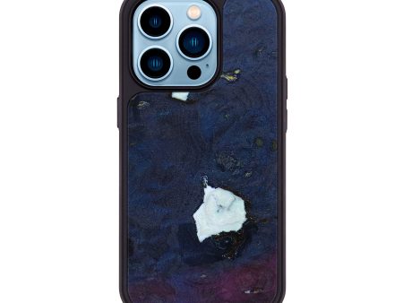 iPhone 14 Pro Wood+Resin Phone Case - Bruce (Wood Burl, 645810) Cheap