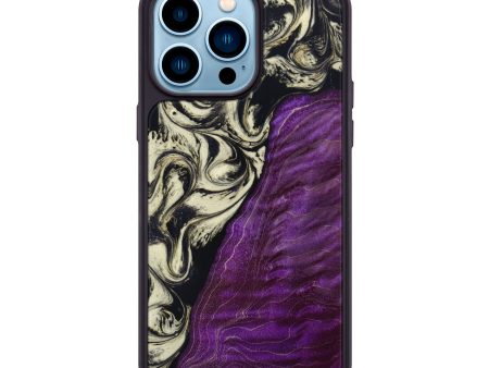 iPhone 14 Pro Max Wood+Resin Phone Case - Addyson (Artist Pick, 644055) Supply