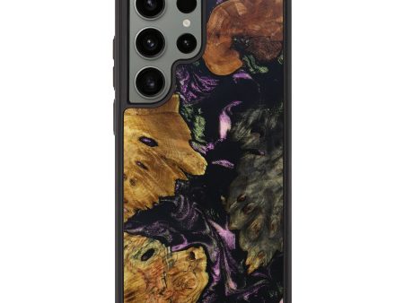 Galaxy S23 Ultra Wood+Resin Phone Case - Adalyn (Mosaic, 645279) Discount