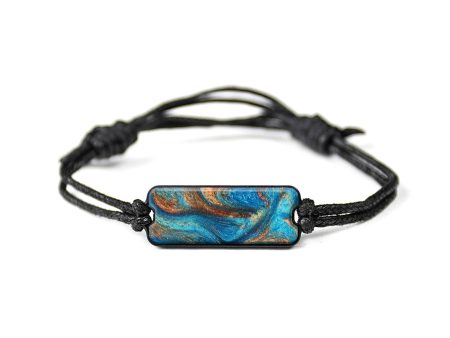 Classic ResinArt Bracelet - Clint (Teal & Gold, 644829) Supply