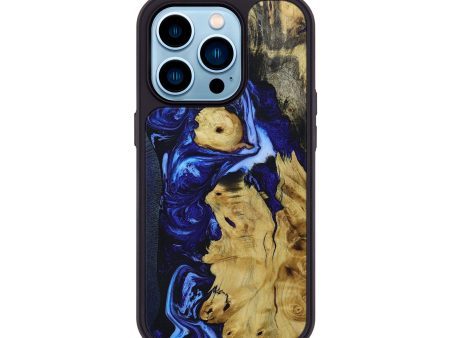 iPhone 14 Pro Wood+Resin Phone Case - Braydon (Mosaic, 648761) Online Hot Sale