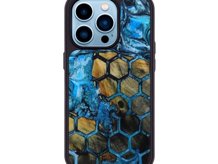 iPhone 14 Pro Wood+Resin Phone Case - Tobias (Pattern, 648305) Fashion