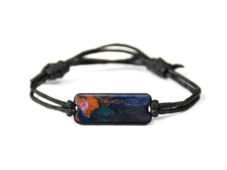 Classic Wood+Resin Bracelet - Tania (Artist Pick, 646484) on Sale